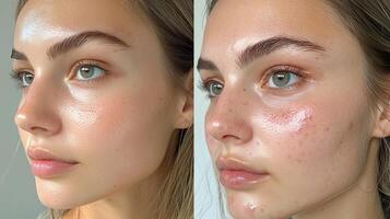 Before and After Vitamin C Treatment